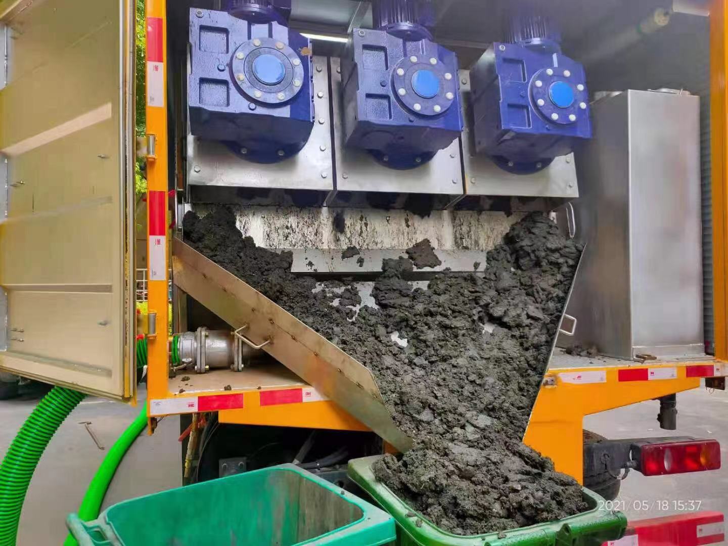 磐安化粪池清掏城市维护站-泥浆净化干湿分离处理